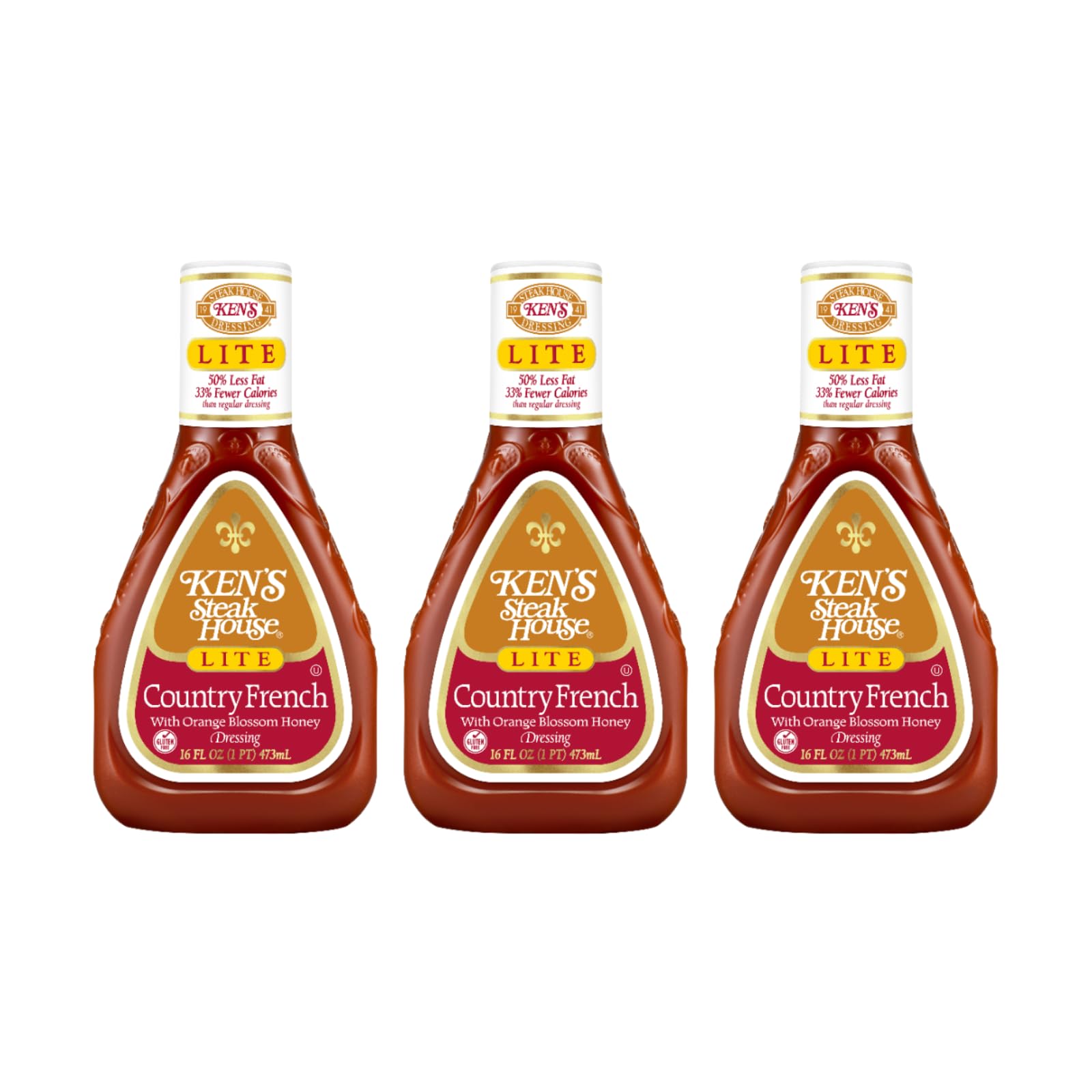 Ken's Steak House Lite Country French with Orange Blossom Honey