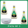 thumbnail image 1 of Ken’s Steak House Lite Creamy Caesar Dressing Salad Sauce 3 Pack 16 oz – Bowel by Mahad, 1 of 5