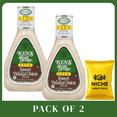 thumbnail image 1 of Ken’s Steak House Lite Sweet Vidalia Onion Salad Dressing, 16 fl oz (2 Pack)-with candy pack, 1 of 6
