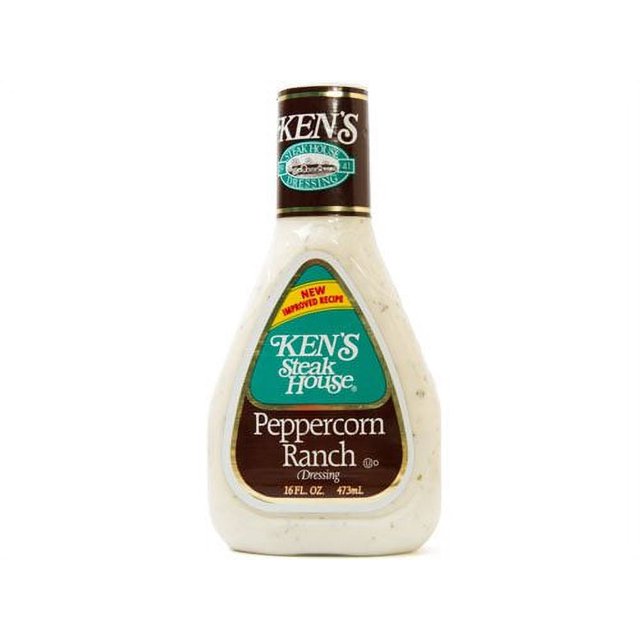 Ken's Steak House Peppercorn Ranch Dressing 16 fl. oz. (pack of 3