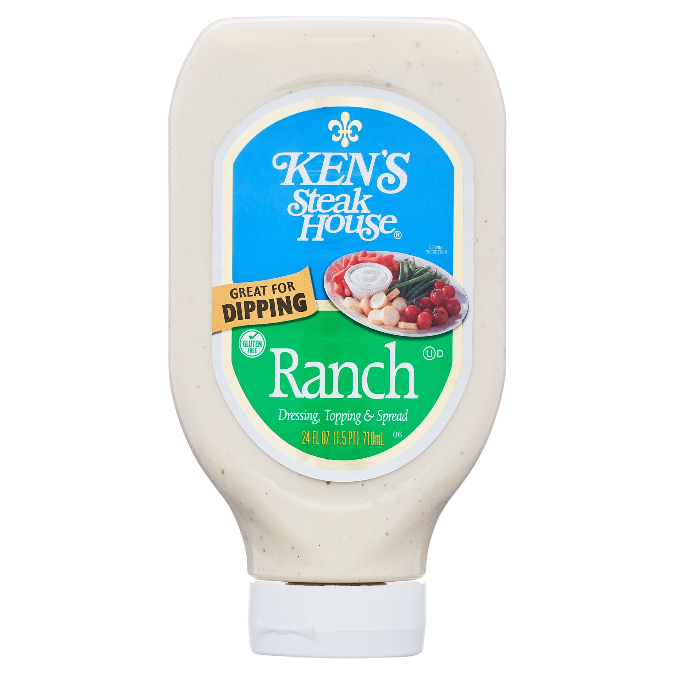Ken's Steak House Ranch Dressing, Topping & Spread 24 oz