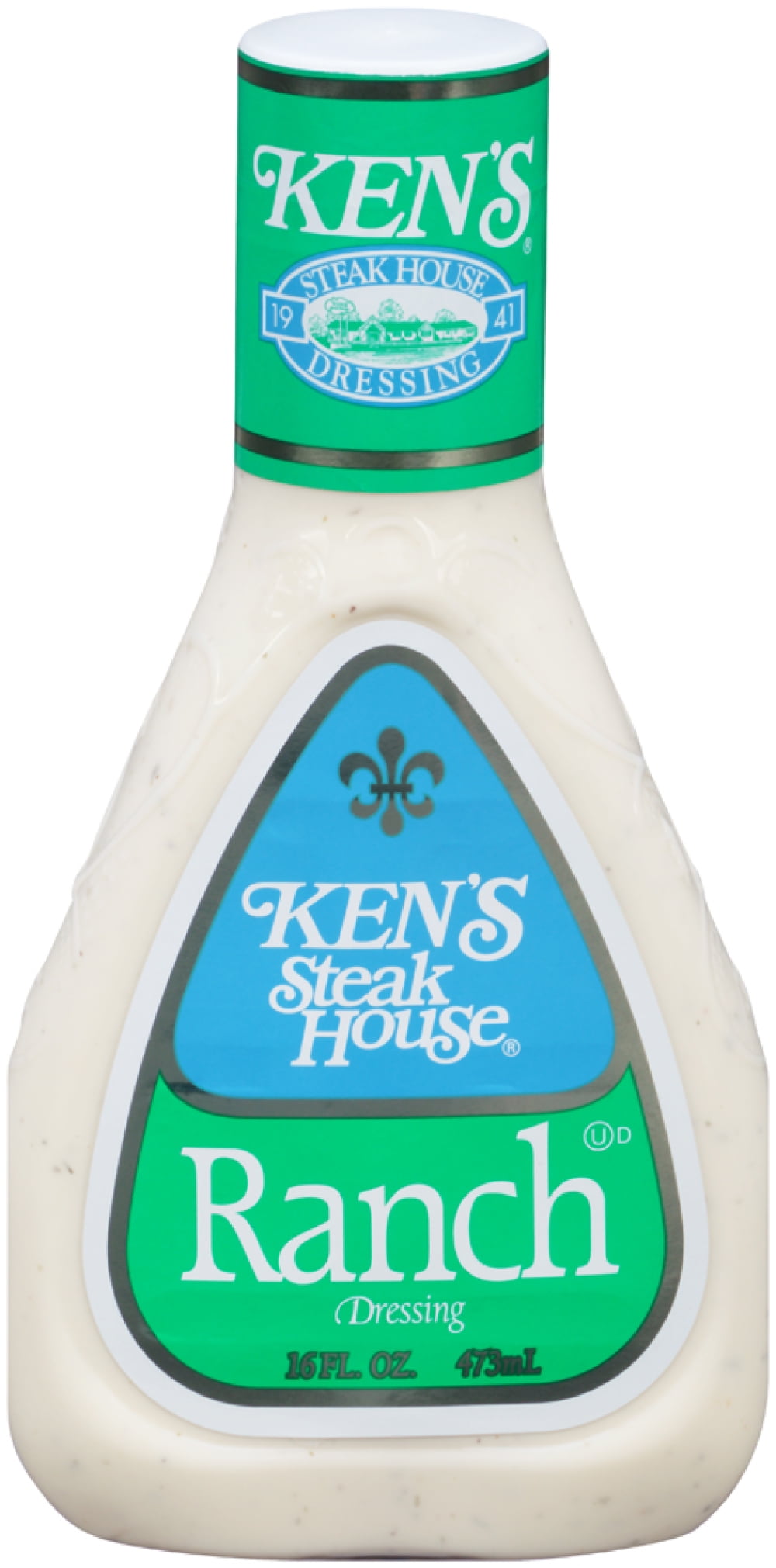 Ken's Steak House Ranch Salad Dressing - 16 Floz (Pack of 16) - Walmart.com
