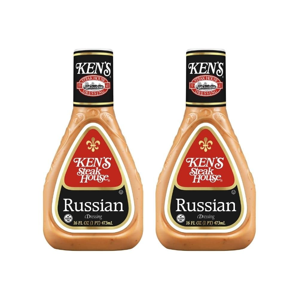 Ken's Steak House Russian Dressing, 16 OZ (Pack of 2)
