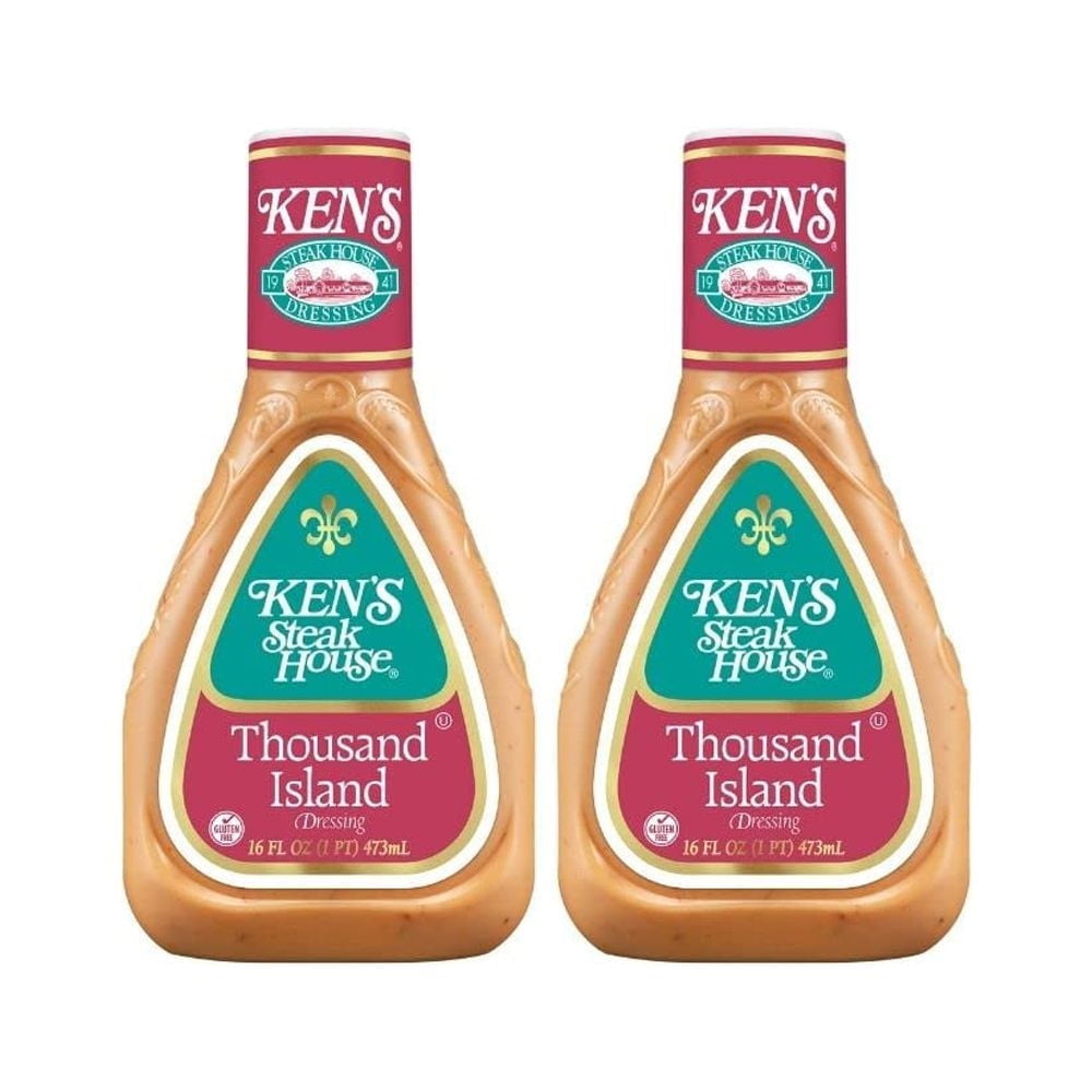 Ken's Steak House Thousand Island Salad Dressing 16 fl. oz. (Pack of 2)