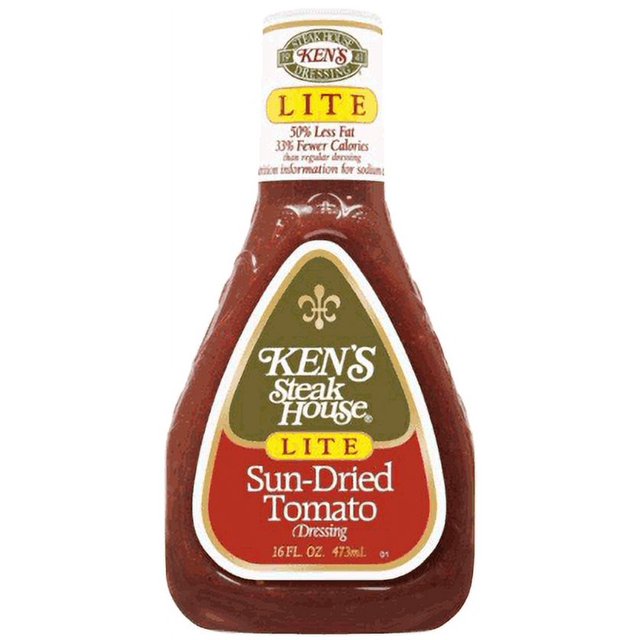 Ken's Steakhouse Lite Dressing, SunDried Tomato, 16 Fl Oz