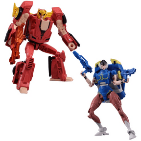 Autobot Hot Rod Ken and Arcee Chun-Li | Transformers Street Fighter 2 | Transformers Collaborative