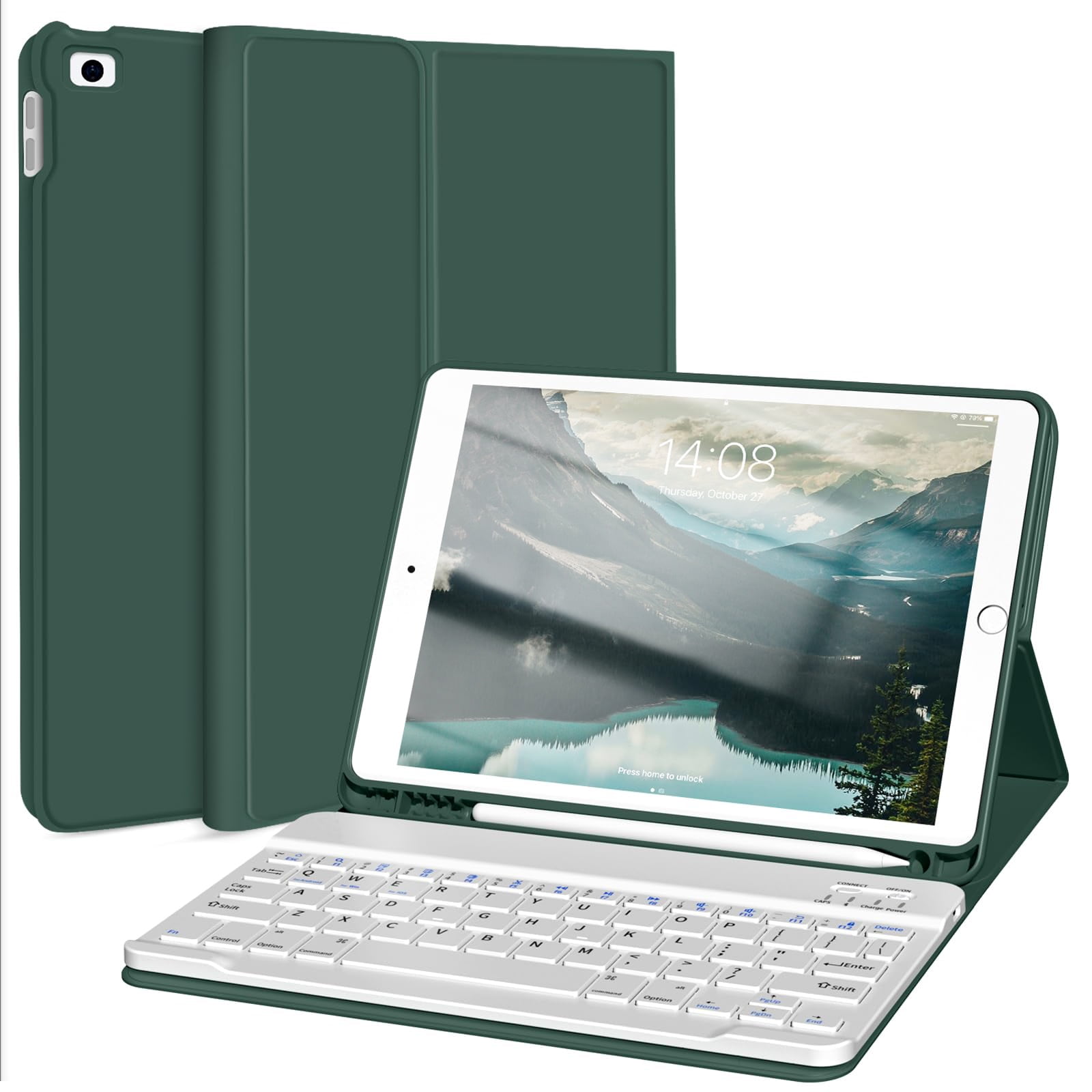 KenKe Keyboard Case for iPad 6th Generation 2018/5th Gen 2017 9.7 Inch