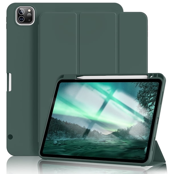 KenKe iPad Pro 12.9 Case 2022/21/20, 6th/5th/4th Gen, Pencil