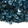 thumbnail image 1 of Kenai Blue Blended Fire Pit Glass | 1/4", Reflective, 10 lbs, 1 of 5