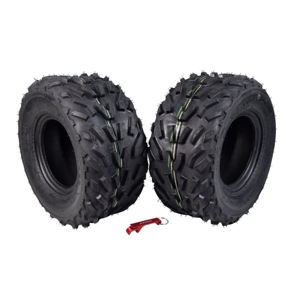 Kenda Pathfinder K530 16x8-7 Front Off-Road Tires for 4x4 ATVs, UTVs Vehicles and Go-Karts  - Durable Traction for Rugged Adventures - 2 Ply All-Terrain Tire with Keychain 16x8x7 (2 Pack)