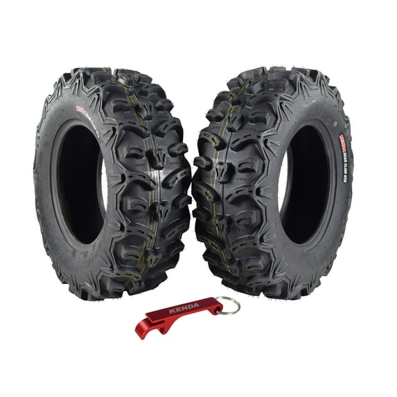 Kenda 085871465D1 28x9R14 F Bear Claw HTR Radial ATV/UTV Tires 28x9-14 2 Pack