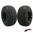 thumbnail image 1 of Kenda Hole-N-1 K389 18x8.5-8 Golf Cart Tire & Black Wheel with Keychain - 2-Pack, 1 of 9