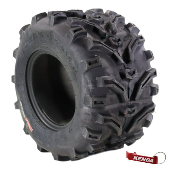 Kenda Bear Claw 25x12.5-11 Rear Off-Road Tire for All-Terrain (ATV), Utility Task (UTV), & Side-by Side (SXS) Vehicles 25/12.5-11 w/ Keychain