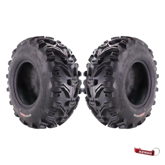 Kenda Bear Claw 27x11-12 Rear Off-Road Tires (2) for All-Terrain (ATV), Utility Task (UTV), & Side-by Side (SXS) Vehicles 27/11-12 w/ Keychain (2-Pack)
