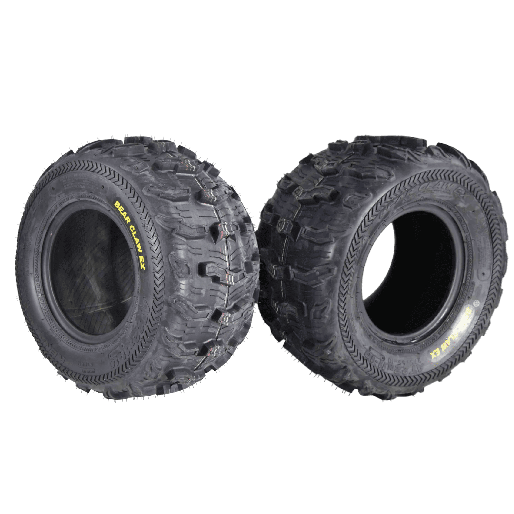 Kenda Bear Claw EX K573 22x11-10 Rear 6 PLY ATV Tires, 2 Pack