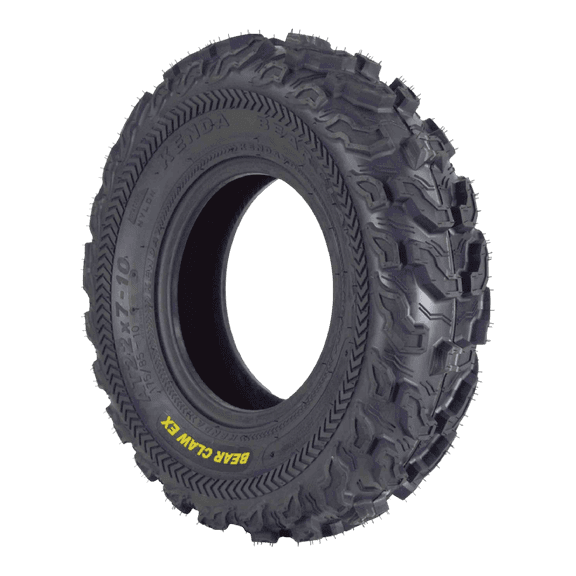 Kenda Bearclaw EX K573 - 22x7-10 Front Tire for All Terrain (ATV), UTV, and Side by Side (SxS) Vehicles - 6-Ply - Bear Claw EX 22x7x10