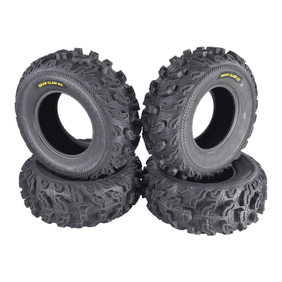 Kenda Bear Claw EX Set of (4 Pack) 27x10-12 ATV Tires - 6 ply