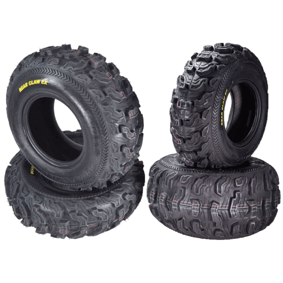 Kenda Bear Claw Ex 23x8-10 24x11-10 Front Rear 6 Ply ATV Tires 23x8x10 24x11x10 (4 Pack)