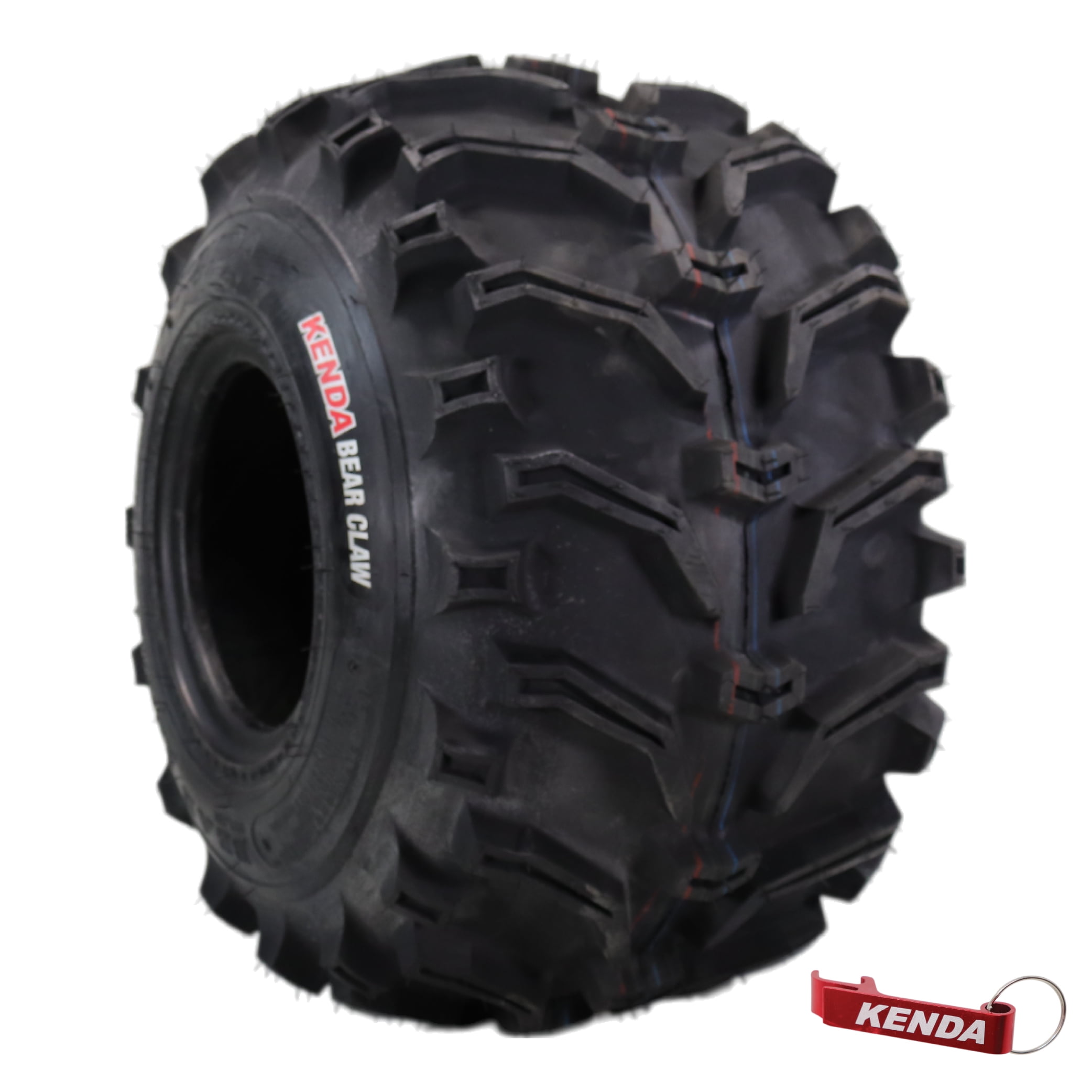 Kenda Bearclaw K299 - 22x12-8 Rear Tire for All Terrain (ATV), UTV
