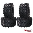 thumbnail image 1 of Kenda Bearclaw K299 - 26x12-12 Front or Rear Tires for All Terrain (ATV), UTV, and Side by Side (SxS) Vehicles - 6-Ply - Bear Claw 26x12x12 with Kenda Keychain (4-Pack), 1 of 9