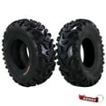 thumbnail image 1 of Kenda Bearclaw K299 - 27x9-12 Front Tires for All Terrain (ATV), UTV, and Side by Side (SxS) Vehicles - 6-Ply - Bear Claw 27x9x12 with Kenda Keychain (2-Pack), 1 of 9