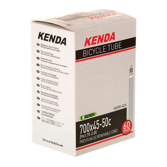 Kenda Presta Tube Presta Length: 48mm, 700C, 30-43C