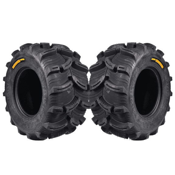 Kenda Executioner K538 - 27x12-12 Rear Tires for All Terrain (ATV), UTV, and Side by Side (SxS) Vehicles - 6-Ply - 27x12x12 (2 Pack)