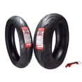thumbnail image 1 of Kenda KM1 Sport Touring Tire Set 120/70ZR17 58W TL 180/55ZR17 73W TL w/ Keychain, 1 of 10