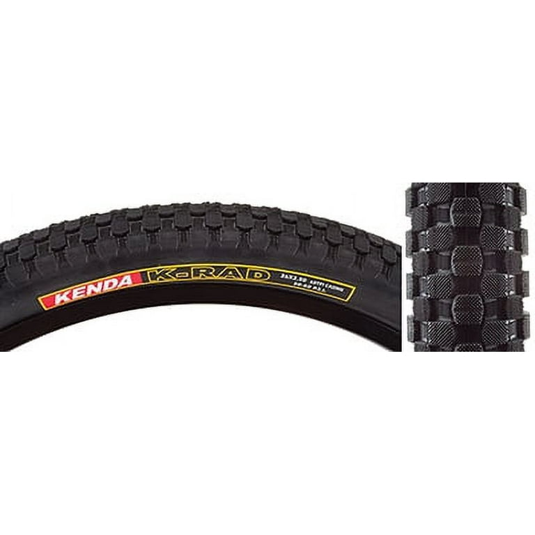 Kenda KRad Sport 26 x 2.5 Clincher Wire TPI 50 Black Bsk Reflective SRC MTB Tire Walmart