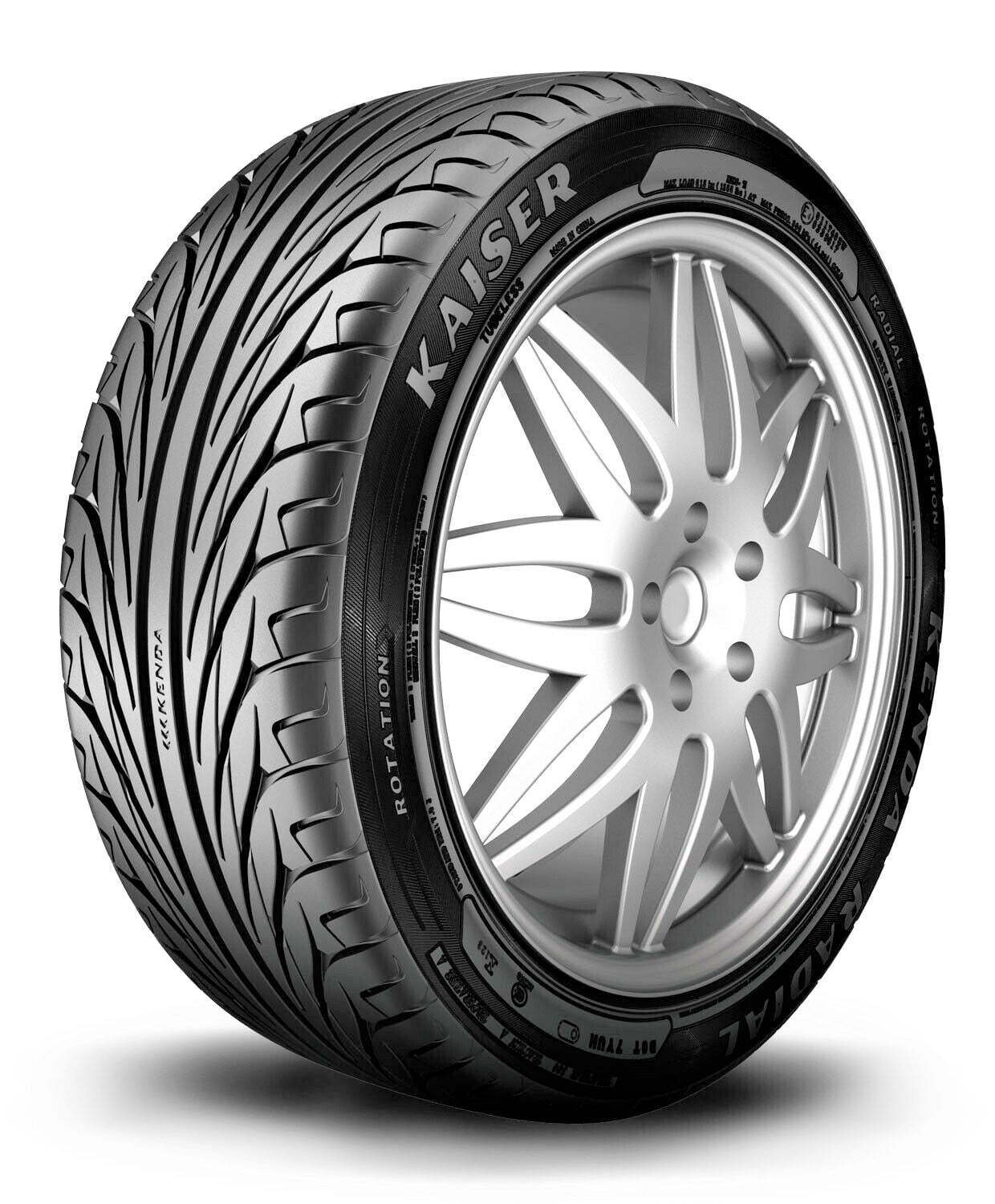 Kenda Kaiser KR20A 235/40ZR18 235/40R18 91W High Performance TIre Fits: 2017-23 Honda Civic Sport Touring, 2021-22 Hyundai Elantra N Line Sansujyuku sansujyuku.com