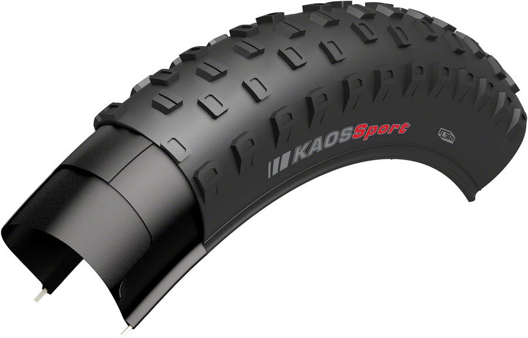 Pneu Kenda Slant Six 20 X 2.6 Pouces – Pneu VTT Junior Rigide L3R Pro 60 TPI, Adhérence & Résistance Parfaites Pour Jeunes Riders