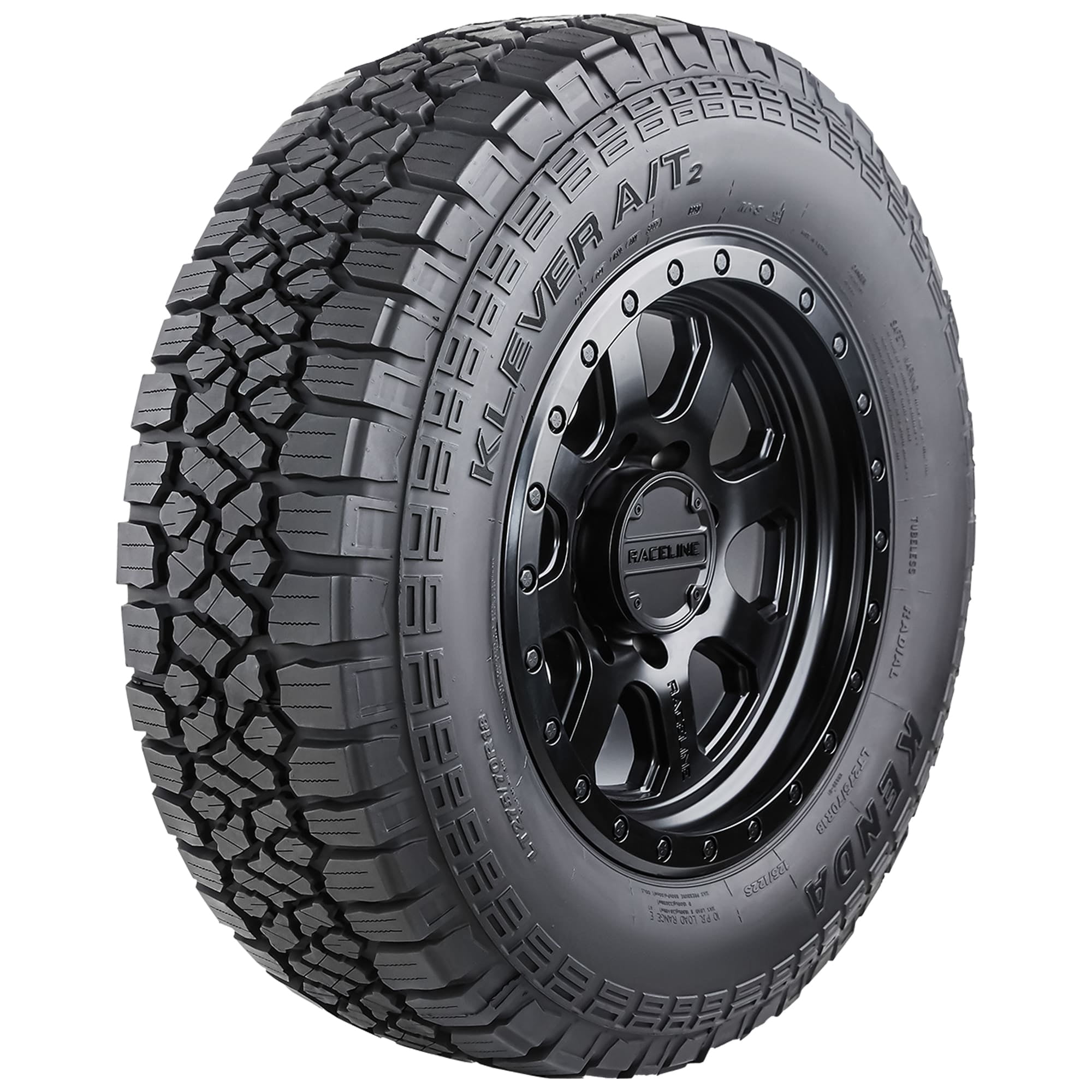 Kenda Klever A/T2 KR628 All Terrain Light Truck Tire, P265