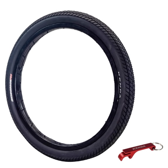 Kenda Konversion Pro K1079 - 20x1.95 Tube Bicycle Tire - 120tpi and Fold Bead - Lightweight, High- Performance BMX and Street Bike Tire (20x1.95)(20/1.95)