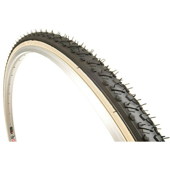 Kenda Kross Cyclo Tire - 27 x 1-3/8, Clincher, Wire, Black/Tan, 30tpi