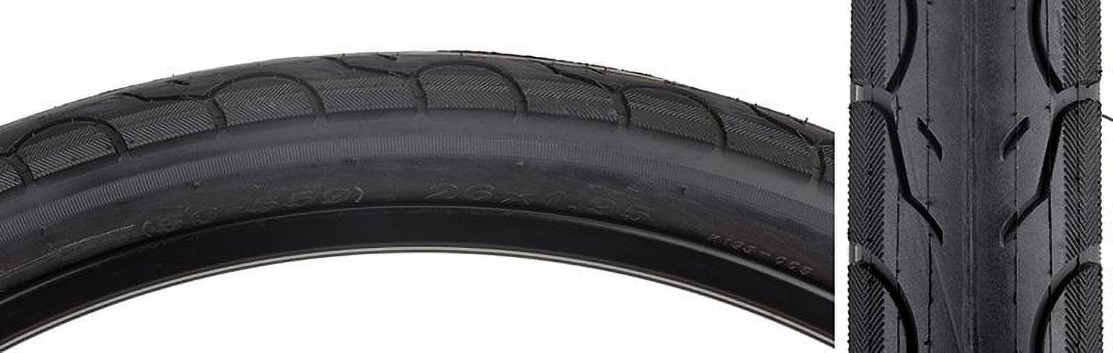 Pneumatico Kenda Street K123 – 26x1.75, Clincher, Filo, 45 PSI, Nero, Taiwan - 2