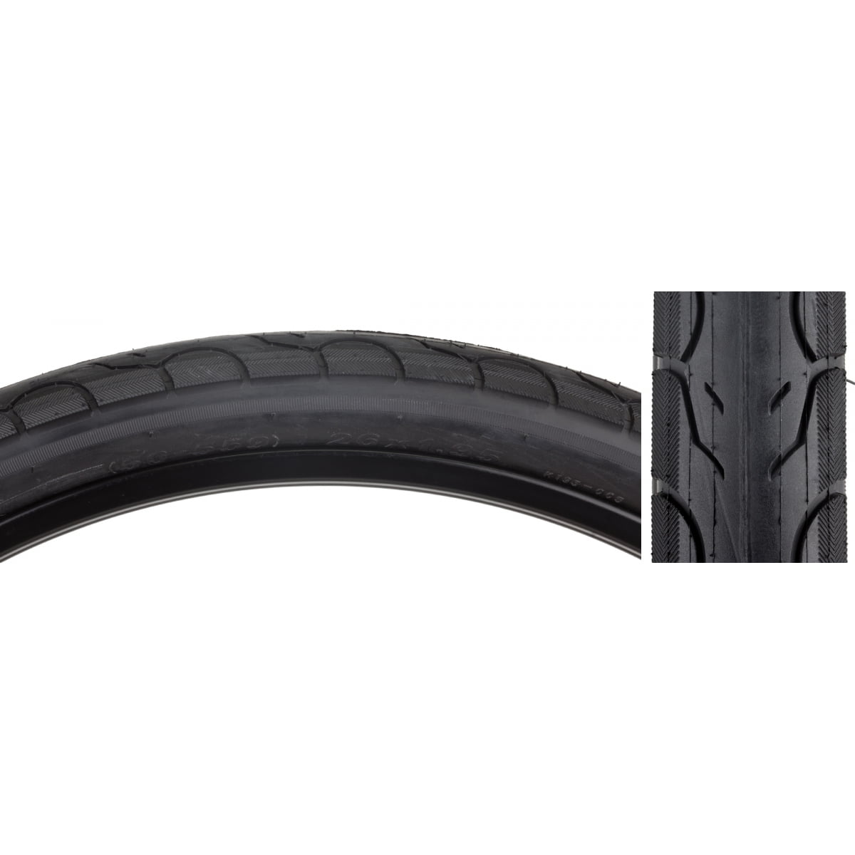 Kujo One0one Schützen Urban/Commuter Reifen – Durchtrittsichere Draht-Bead Tire, 2 Stück