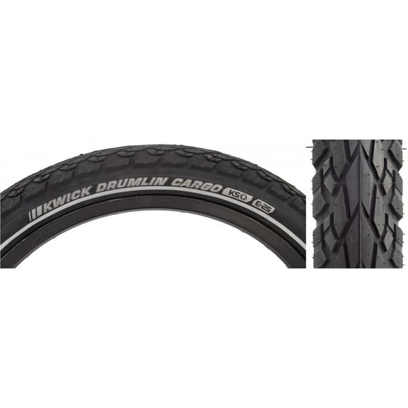 Kenda Kwick Drumlin Cargo Tire 24 x 2.40, Black