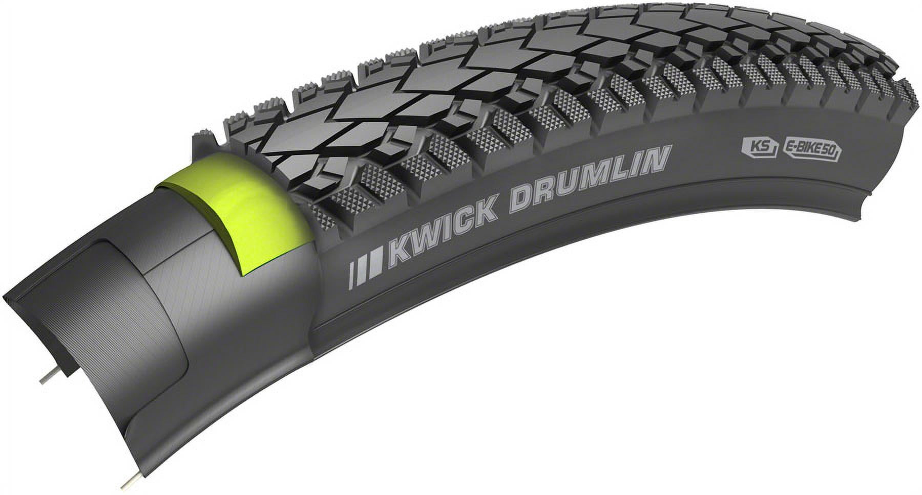 Kenda Kwick Drumlin Tire 27.5 x 1.75 Clincher Wire Black Reflective 60tpi Walmart