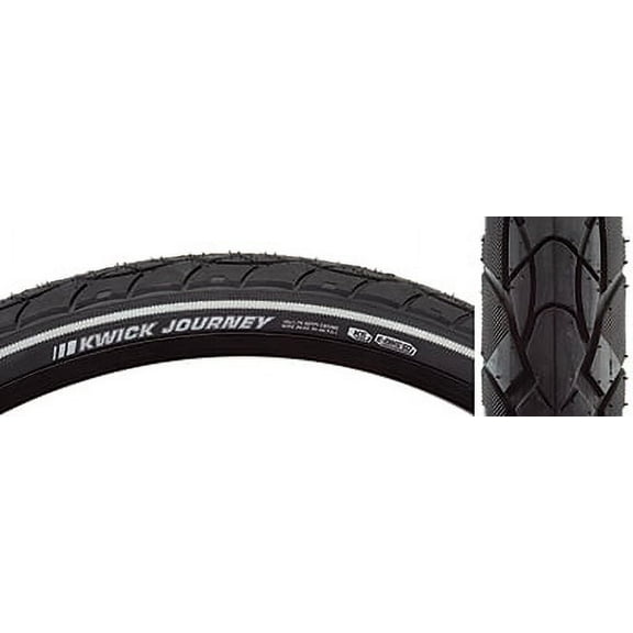 Kenda Kwick Journey Tire 26 x 1.75 Clincher Wire Black/Reflective 60tpi KS