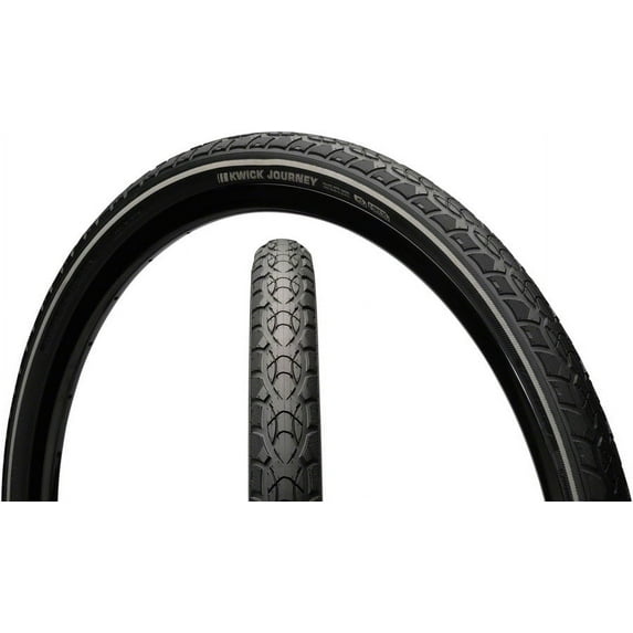 Kenda Kwick Journey Tire - 27.5 x 1.75, Clincher, Wire, Black/Reflective