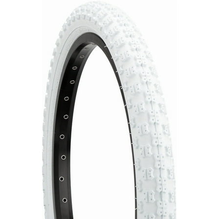 Kenda K50 Tire 12 1/2 x 2 1/4 Clincher Wire White 22tpi Reflective BMX