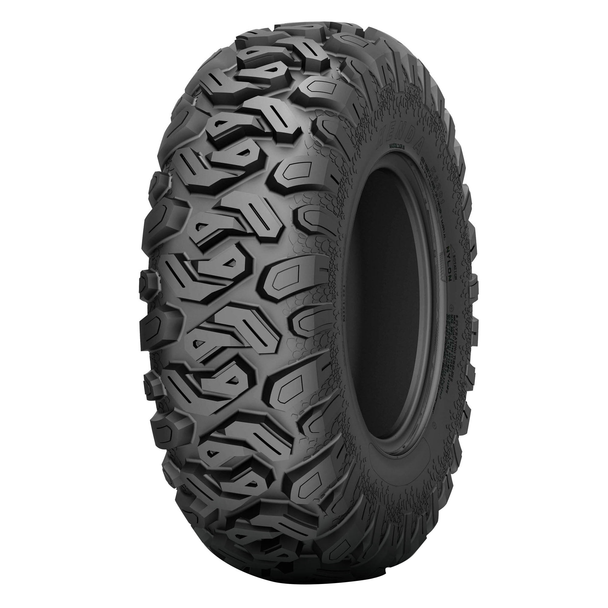 Kenda Mastodon HT K3201 (Front) 26X9R12 68N D ATV/UTV Tire - Walmart.com