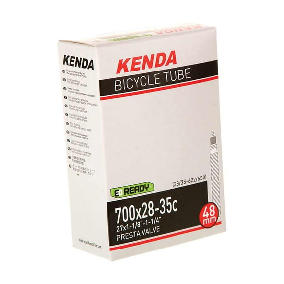 Kenda Presta-Removable Valve Core, Tube, Presta, Length: 60mm, 700C, 30-43C