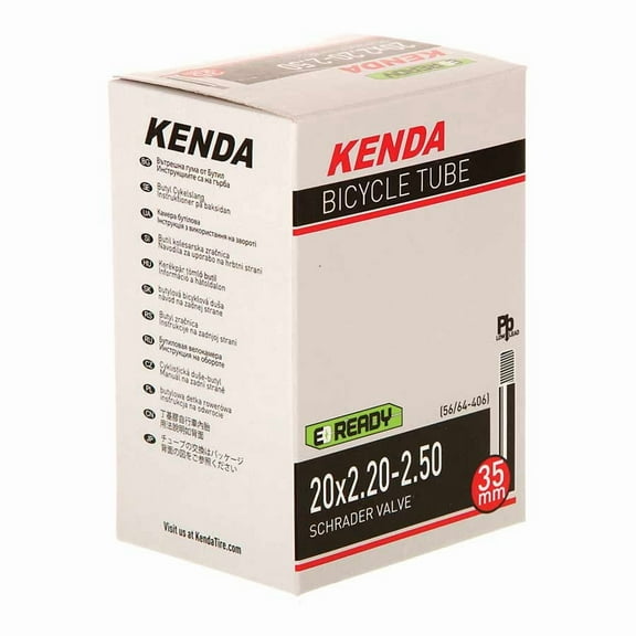 Kenda Schrader Tube Schrader, Length: 35mm, 20'', 2.20-2.50