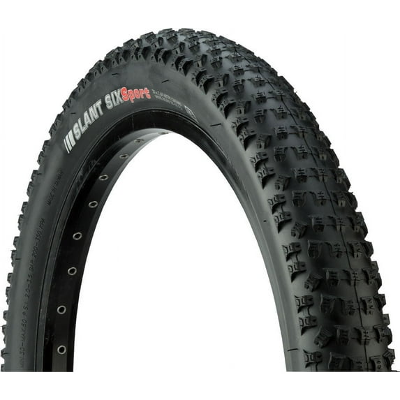 Kenda Slant 6 Sport Tire: 20" x 2.6" Wire Bead, Black