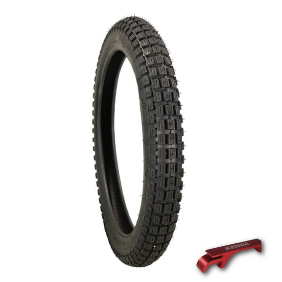 Kenda Small Block K262 2.75-18 Tube-Type Tire with Keychain