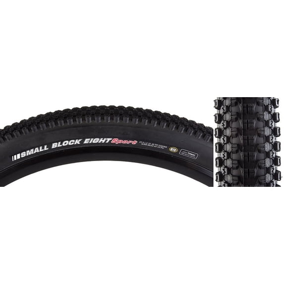 Kenda Tire K1047 27.5X2.10" Small Block-8 Wire Bead Black