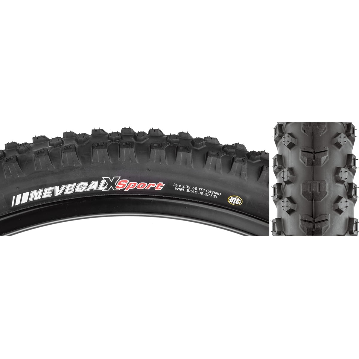 Kenda Cubierta de MTB Nevegal 30 TPI 27.5´´ x 2.35, Negro | Bikeinn