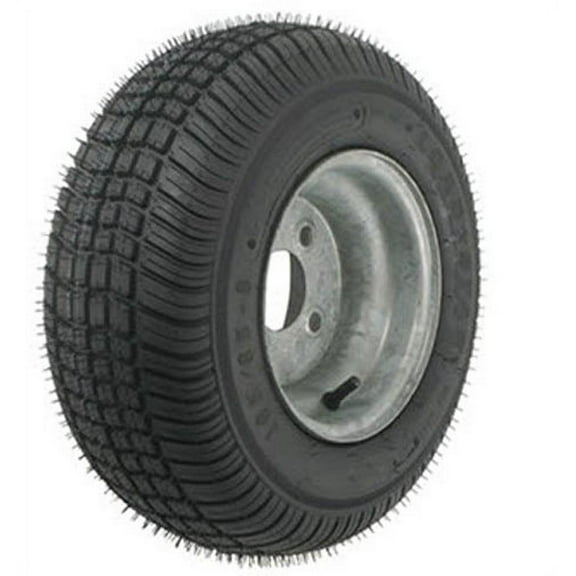 American Tire & Wheel 3h380 205/65-10 Tire & Wheel (C) 4 Hole / Galvanized