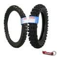 thumbnail image 1 of Kenda Trakmaster K760 80/100-21 Front and 120/100-18 Rear Tires for Motorcycles, Dirt Bikes, and City Bikes - Durable Off-Road & Street Performance with Keychain (2 Pack), 1 of 8